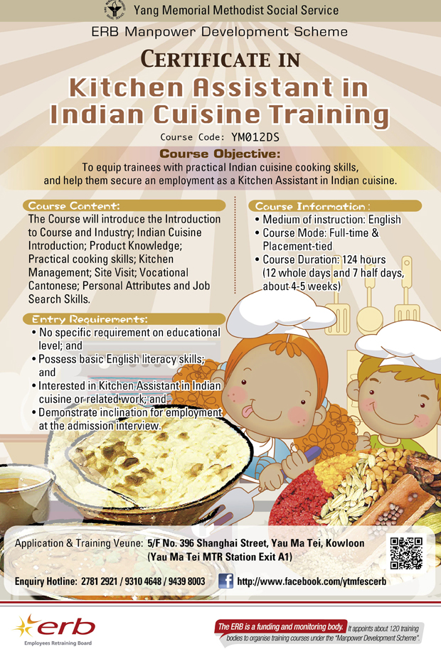 Kitchen Assistant in Indian Cuisine